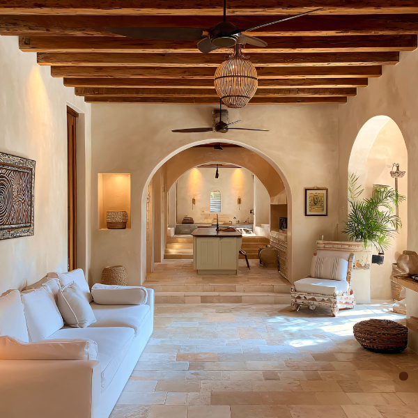 Wooden home exterior